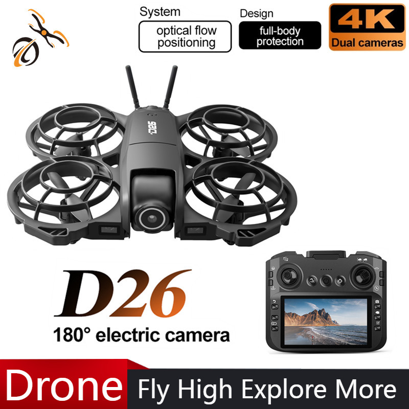 Dron D26 4K Aerial HD 180 °    – Drone Power Bank recenzja i cena