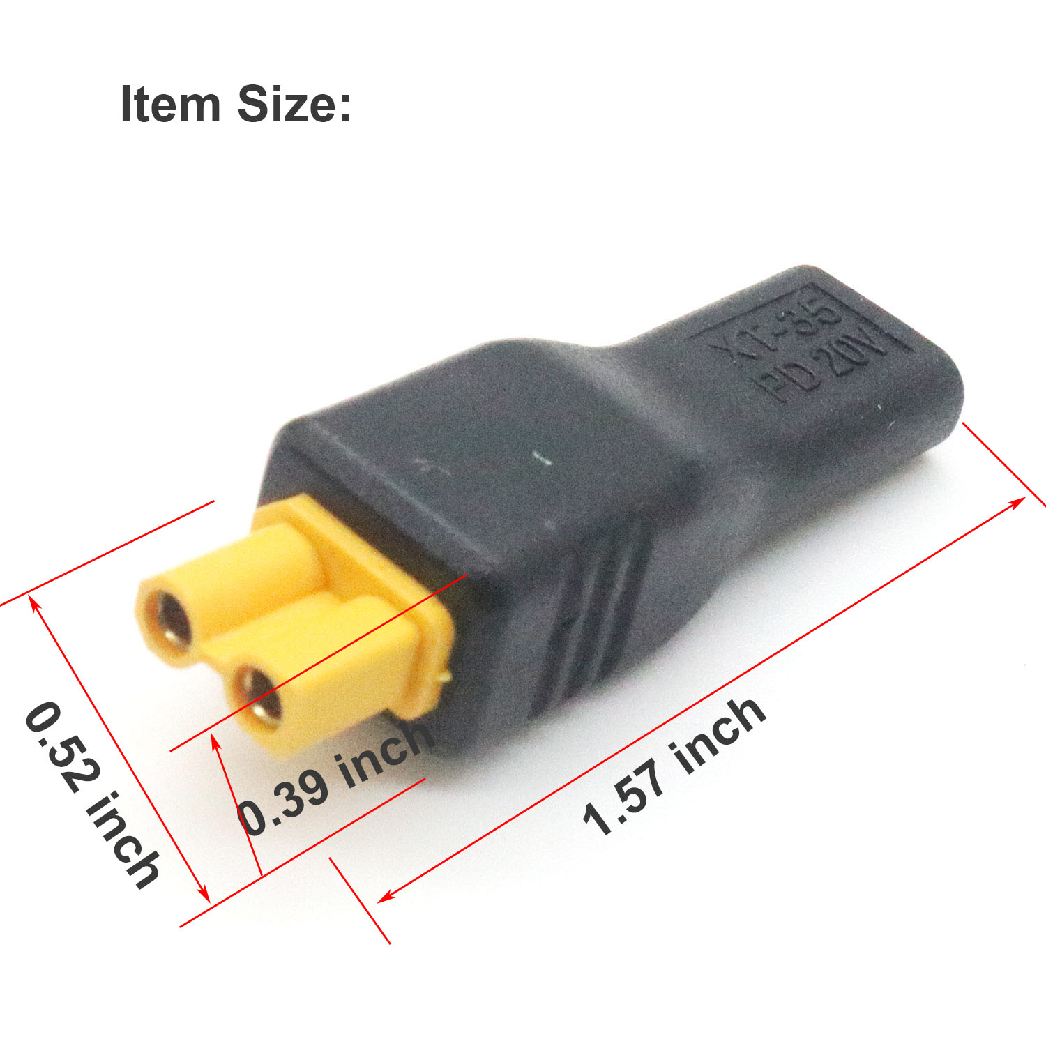 Adapter USB Typ C żeński na XT – Drone Battery Adapter recenzja i cena
